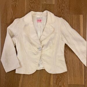 Olive & Bette’s Cream linen suite Y2K
